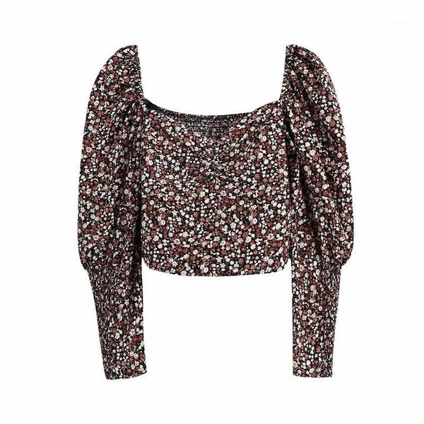 vintage women floral print shirts 2021 fashion ladies chiffon v-neck streetwear female chic puff sleeve blouses women's &, White
vintage women floral print shirts 2021 fashion ladies chiffon v-neck streetwear female chic puff sleeve blouses women's &, White