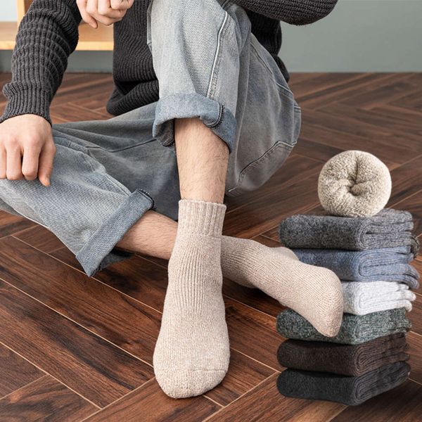 winter thickened terry socks men's version color medium tube home warm towel cotton, Black
winter thickened terry socks men's version color medium tube home warm towel cotton, Black