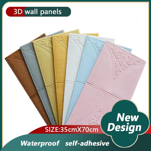 wallpapers 70x35cm 3d wall stickers self adhesive foam room decor diy wallpaper living panels for kids
wallpapers 70x35cm 3d wall stickers self adhesive foam room decor diy wallpaper living panels for kids