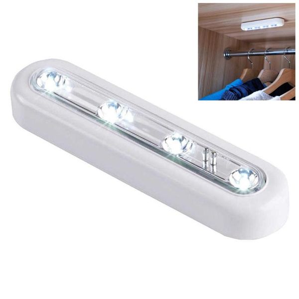touch switch night light self-adhesive closet lamp mini bar cabinet
