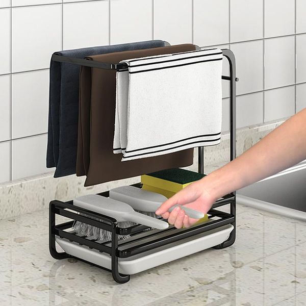 kitchen storage & organization accessories organizer rack sponge towel drain holder self-adhesive sink cleaning brush tool
kitchen storage & organization accessories organizer rack sponge towel drain holder self-adhesive sink cleaning brush tool