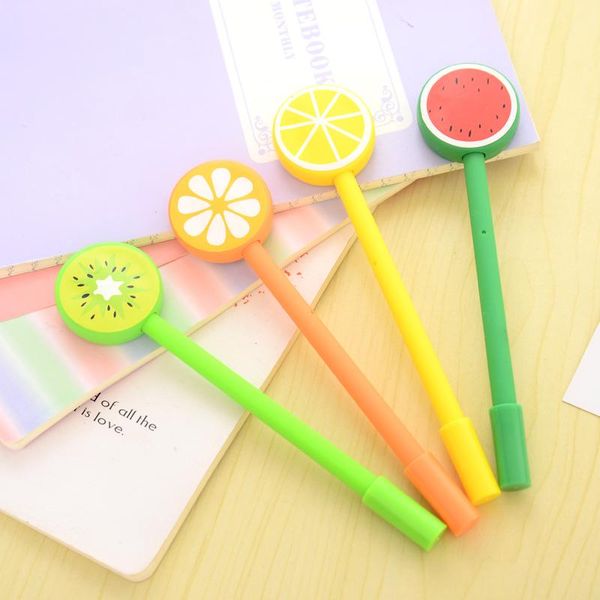 gel pens 4 pc/lot kawaii lovely fruit-color 0.5mm needle-tip pen for school stationery & office,
gel pens 4 pc/lot kawaii lovely fruit-color 0.5mm needle-tip pen for school stationery & office,