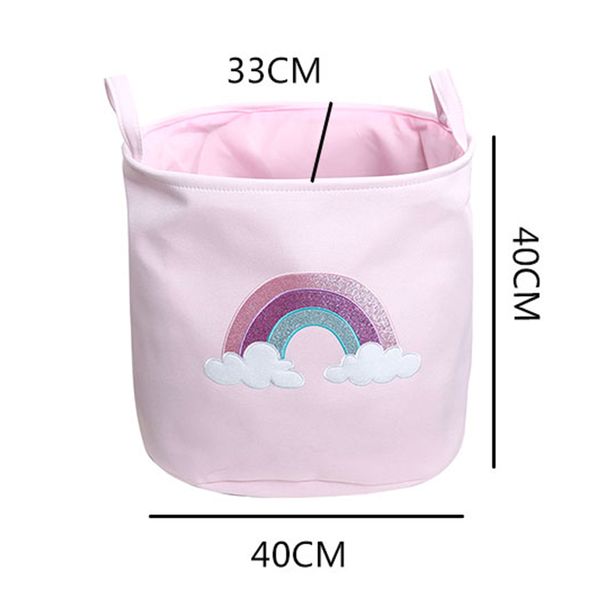 Shining Rainbow Laundry Basket Baby Kids Toys Storage Barrel Dirty Clothes Storage Bucket Laundry Basket Toys Organizer For Girl
Shining Rainbow Laundry Basket Baby Kids Toys Storage Barrel Dirty Clothes Storage Bucket Laundry Basket Toys Organizer For Girl