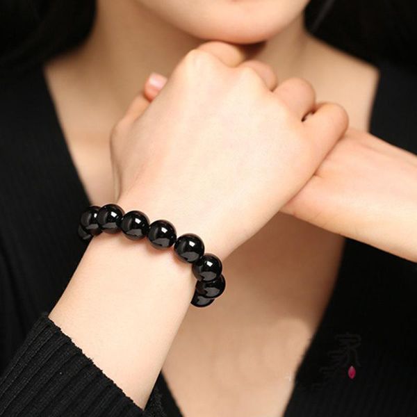 beaded, strands 1pcs 8/10mm natural stone black obsidian beaded stretch bracelets for man woman round classic bracelet&bangle lucky jewelry
beaded, strands 1pcs 8/10mm natural stone black obsidian beaded stretch bracelets for man woman round classic bracelet&bangle lucky jewelry