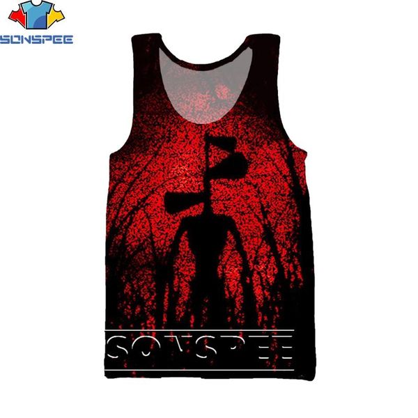 men' tank sonspee 3d printing siren head summer sleeveless vest men/women fashion thriller hip-hop personality sports all-match casua, White;black
men' tank sonspee 3d printing siren head summer sleeveless vest men/women fashion thriller hip-hop personality sports all-match casua, White;black