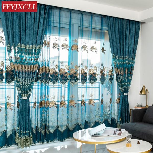 curtain & drapes european velvet embroidery chenille modern tulle drapery decoration living room bedroom
curtain & drapes european velvet embroidery chenille modern tulle drapery decoration living room bedroom