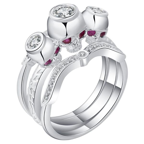wedding rings ufooro 2021 fashion siamese skull ghost ring for women rebellious silver color band exaggeration punk party wholesale, Slivery;golden
wedding rings ufooro 2021 fashion siamese skull ghost ring for women rebellious silver color band exaggeration punk party wholesale, Slivery;golden