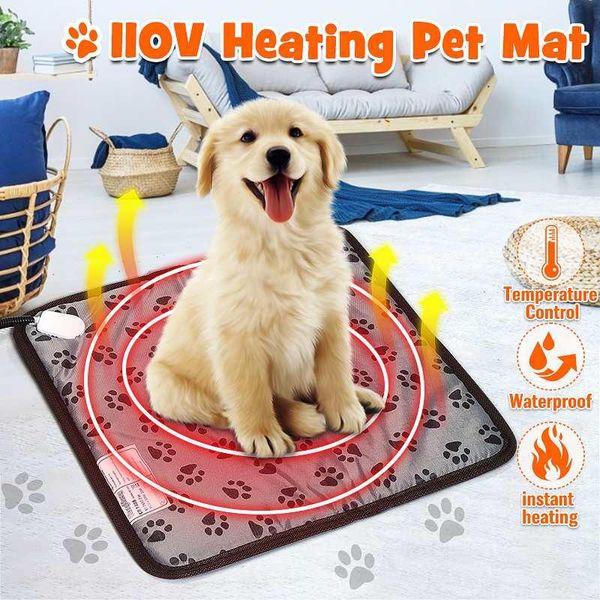 carpets 45cm 110v dog cat electric heat pad temperature adjustable pet bed blanket puppy heater mat autumn winter cushion 20w
carpets 45cm 110v dog cat electric heat pad temperature adjustable pet bed blanket puppy heater mat autumn winter cushion 20w