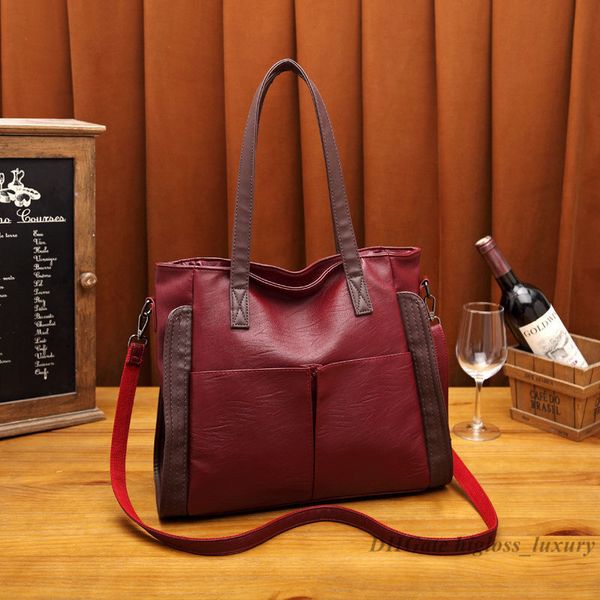 casual sheepskin large capacity handbag bag black red color shoulder bags cross body women's tote genuine leather big pack brand design
casual sheepskin large capacity handbag bag black red color shoulder bags cross body women's tote genuine leather big pack brand design