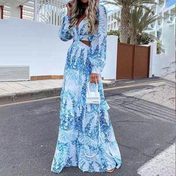 casual dresses beach long dress hollow out boho deep v neck summer women's 2021 print ruffle party sleeve maxi designer, Black;gray
casual dresses beach long dress hollow out boho deep v neck summer women's 2021 print ruffle party sleeve maxi designer, Black;gray
