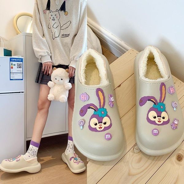slippers cartoon cotton shoes girl towed autumn and winter thick bottom round head lovely net red warm, Black
slippers cartoon cotton shoes girl towed autumn and winter thick bottom round head lovely net red warm, Black