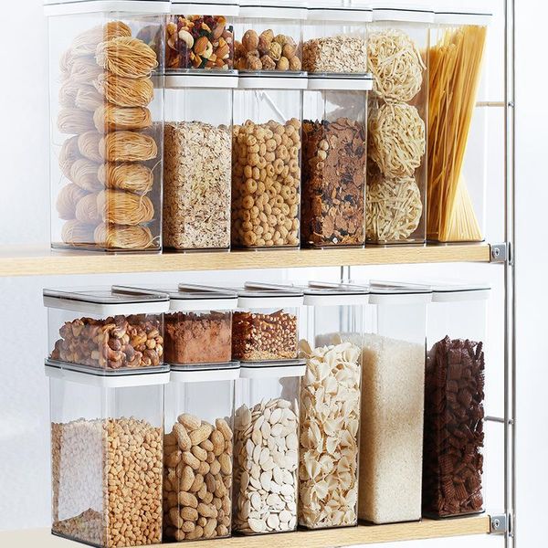 storage bottles & jars kitchen big capacity plastic sealed box transparent canister keep fresh clear container organizer
storage bottles & jars kitchen big capacity plastic sealed box transparent canister keep fresh clear container organizer