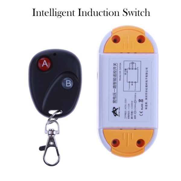 smart home control ac 220v intelligent induction switch 1000w high power wireless with double button one way remote 
smart home control ac 220v intelligent induction switch 1000w high power wireless with double button one way remote