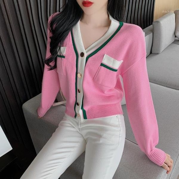 spring autumn cardigan women elegant solid single-breasted slim vintage korean style female knitted sweater outwear m21, White
spring autumn cardigan women elegant solid single-breasted slim vintage korean style female knitted sweater outwear m21, White