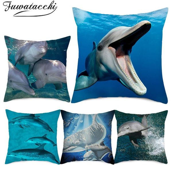 pillow case fuwatacchi dolphi animals printed dolfijn in sea po cushion covers for home chair sofa decorative pillowcases
pillow case fuwatacchi dolphi animals printed dolfijn in sea po cushion covers for home chair sofa decorative pillowcases