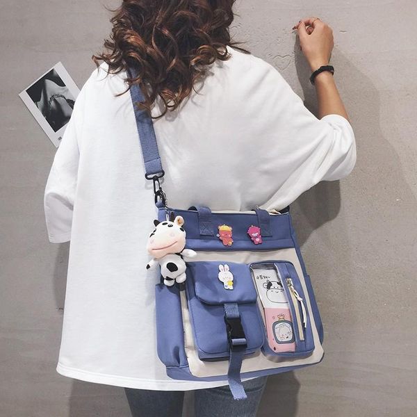 school bags nylon messenger kawaii for teenager girls 2021 large capacity women shoulder bag satchel
school bags nylon messenger kawaii for teenager girls 2021 large capacity women shoulder bag satchel