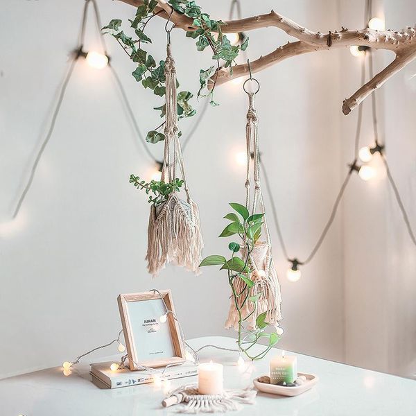 decorative objects & figurines retro hanging planter holder cotton handmade flowerpot net home baskets plant hanger
decorative objects & figurines retro hanging planter holder cotton handmade flowerpot net home baskets plant hanger