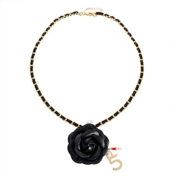 pendant necklaces big camellia pendants necklace women pearl lipstick 5 letter charms weave leather chain fashion brand statement z031, Silver
pendant necklaces big camellia pendants necklace women pearl lipstick 5 letter charms weave leather chain fashion brand statement z031, Silver