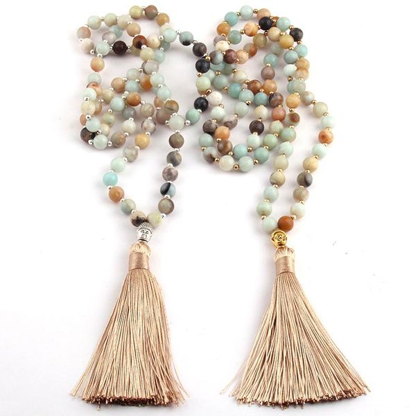 pendant necklaces fashion bohemian tribal beige tassel yoga jewelry amazonite stone buddha necklace for women lariat, Silver
pendant necklaces fashion bohemian tribal beige tassel yoga jewelry amazonite stone buddha necklace for women lariat, Silver