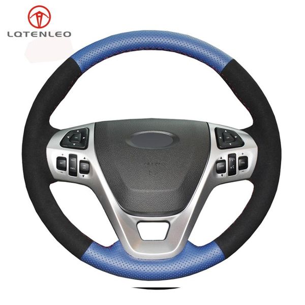 steering wheel covers lqtenleo blue leather black suede cover for explorer 2011-2021 taurus flex 2012-2021 edge 2011-2014
steering wheel covers lqtenleo blue leather black suede cover for explorer 2011-2021 taurus flex 2012-2021 edge 2011-2014