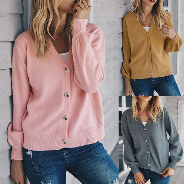 women's sweaters fashion knitted cotton sweater casual autumn winter ladies solid buttons female women long sleeve blusas pullovers ju, White;black
women's sweaters fashion knitted cotton sweater casual autumn winter ladies solid buttons female women long sleeve blusas pullovers ju, White;black