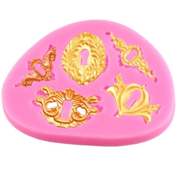 retro key keyhole flower lace hand-carvedchocolate cake decorating tools diy baking mould fondant silicone mold
retro key keyhole flower lace hand-carvedchocolate cake decorating tools diy baking mould fondant silicone mold
