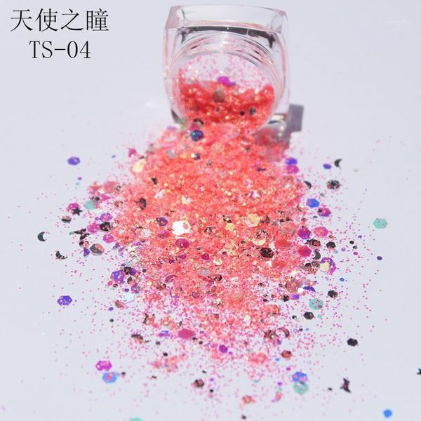 50g/bag sparkly mermaid nail glitter flakes mixed-shape sequins uv gel polish color changing ab for art ls1521, Silver;gold
50g/bag sparkly mermaid nail glitter flakes mixed-shape sequins uv gel polish color changing ab for art ls1521, Silver;gold