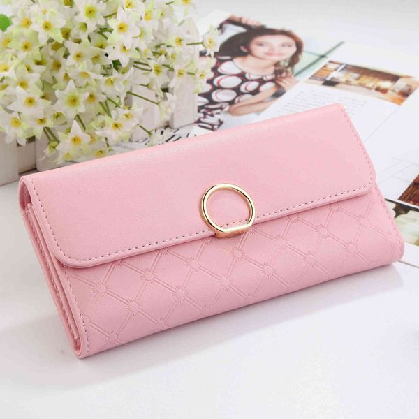 wallet hengsheng women's long large capacity multi card position bag simple ring buckle factory pin, Red;black
wallet hengsheng women's long large capacity multi card position bag simple ring buckle factory pin, Red;black