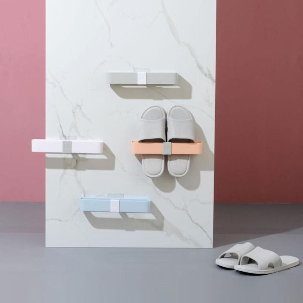 wall-mounted shoes rack household punching space saving shoe hanger bathroom slippers shelf clothing & wardrobe storage
wall-mounted shoes rack household punching space saving shoe hanger bathroom slippers shelf clothing & wardrobe storage