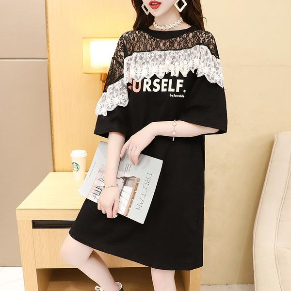 maternity dresses 580# dress summer short sleeves lace patchworko neck loose stylish pregnant women mom, White
maternity dresses 580# dress summer short sleeves lace patchworko neck loose stylish pregnant women mom, White