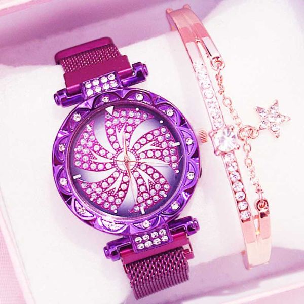 wristwatches women magnet buckle lucky flower watch luxury ladies rhinestone quartz watches bracelet set clocks gift relogio feminino montre, Slivery;brown
wristwatches women magnet buckle lucky flower watch luxury ladies rhinestone quartz watches bracelet set clocks gift relogio feminino montre, Slivery;brown