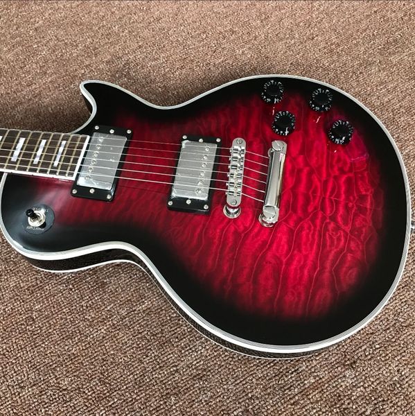 custom red color flame maple electric guitar, mahogany body gitaar. rosewood fingerboard guitarra
custom red color flame maple electric guitar, mahogany body gitaar. rosewood fingerboard guitarra