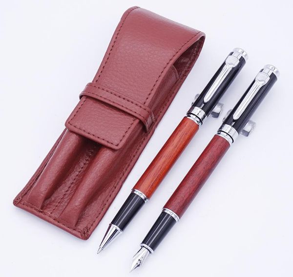 jinhao 8802 redwood fountain pen & rollerball with real leather case bag washed cowhide holder writing gift set pens
jinhao 8802 redwood fountain pen & rollerball with real leather case bag washed cowhide holder writing gift set pens