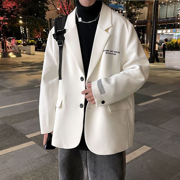 men's suits & blazers arrivals men's loose clothing korean dress small suit cute ruffian couple clothes recommend zt45, White;black
men's suits & blazers arrivals men's loose clothing korean dress small suit cute ruffian couple clothes recommend zt45, White;black