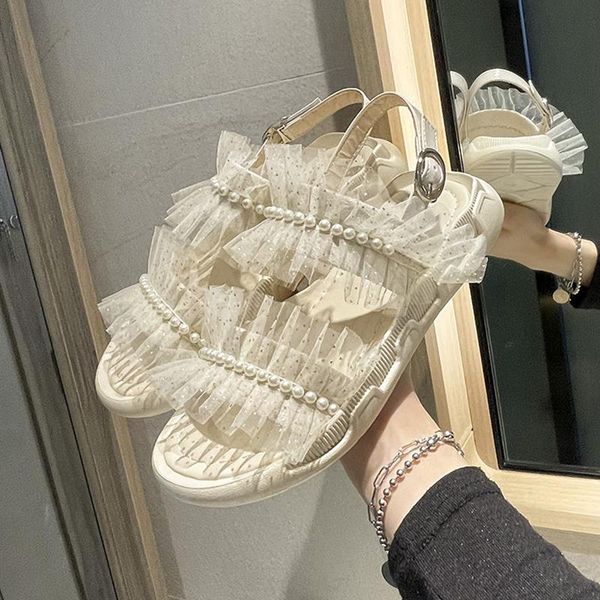 sandals lace denim women's low-heeled shoes with strap pearl all-match suit female beige 2021 summer comfort girls be, Black
sandals lace denim women's low-heeled shoes with strap pearl all-match suit female beige 2021 summer comfort girls be, Black