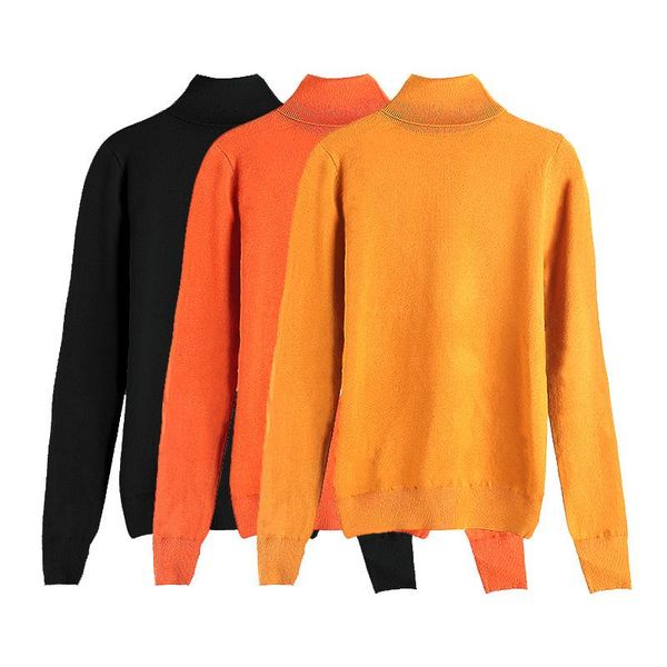 women's sweaters 2021 autumn winter women pullovers sweater knitted elasticity casual jumper fashion slim turtleneck warm female, White;black
women's sweaters 2021 autumn winter women pullovers sweater knitted elasticity casual jumper fashion slim turtleneck warm female, White;black