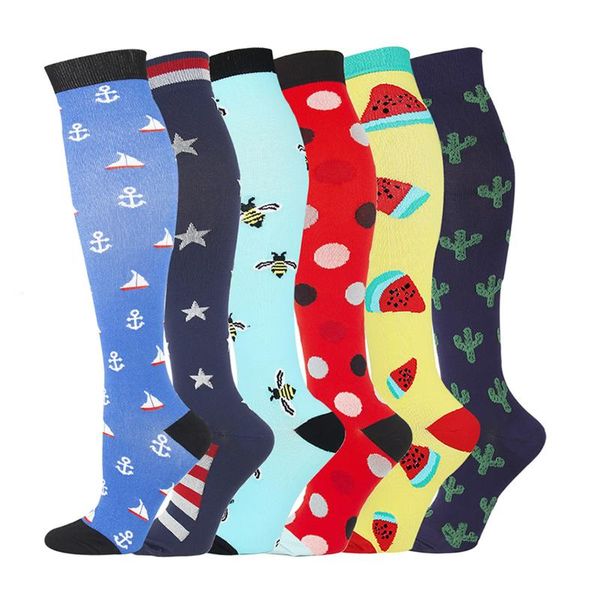 sports socks 6 pairs pressure muscle compression leg protection running hiking stockings multicolor women knee, Black
sports socks 6 pairs pressure muscle compression leg protection running hiking stockings multicolor women knee, Black
