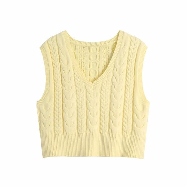 fashion women v neck crochet knitting short sweater female sleeveless pullover casual lady loose sw1091 210430, Black;white
fashion women v neck crochet knitting short sweater female sleeveless pullover casual lady loose sw1091 210430, Black;white