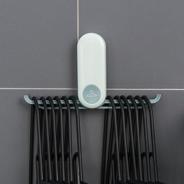 hangers & racks wall-mounted hanger storage rack shelf punch fold double-row hooks bathroom foldable clothes household
hangers & racks wall-mounted hanger storage rack shelf punch fold double-row hooks bathroom foldable clothes household