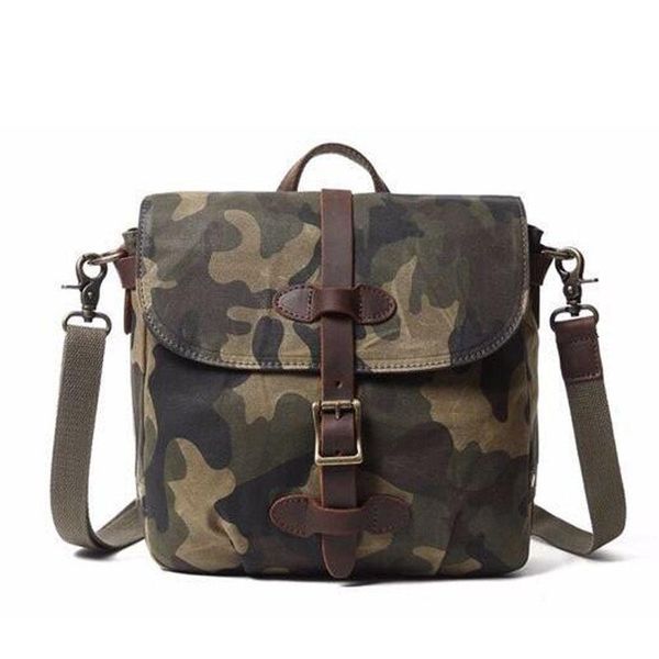 wax camouflage bag for student military traveling shoulder bags of cotton canvas tote as messenger tools backpack
wax camouflage bag for student military traveling shoulder bags of cotton canvas tote as messenger tools backpack