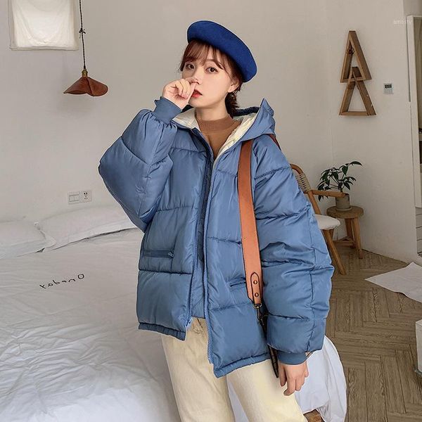 women's down & parkas 2021 autumn winter jacket hooded women coat loose cotton-padded short jackets female parka warm casual plus size, Black
women's down & parkas 2021 autumn winter jacket hooded women coat loose cotton-padded short jackets female parka warm casual plus size, Black