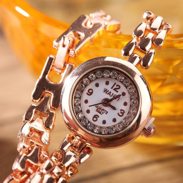 wristwatches 2021 fashion rose gold diamond-encrusted bracelet women's quartz watch jane about set luxury, Slivery;brown
wristwatches 2021 fashion rose gold diamond-encrusted bracelet women's quartz watch jane about set luxury, Slivery;brown