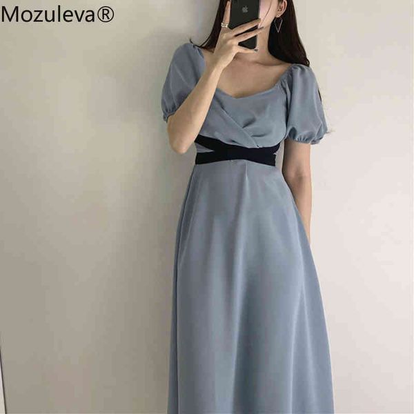 summer elegant high waist slash-neck neck women dress vintage puff sleeve female midi a-line vestidos femme 210427, Black;gray
summer elegant high waist slash-neck neck women dress vintage puff sleeve female midi a-line vestidos femme 210427, Black;gray
