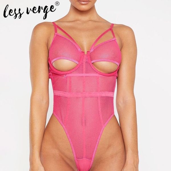 women's jumpsuits & rompers hollow out mesh backless bodysuit club party v neck transparent pink summer one piece body suit femme r, Black;white
women's jumpsuits & rompers hollow out mesh backless bodysuit club party v neck transparent pink summer one piece body suit femme r, Black;white