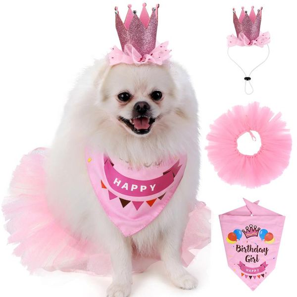 dog apparel 3pcs/set pet tutu skirt cute party bubble costume with bib & crown accessories for birthday
dog apparel 3pcs/set pet tutu skirt cute party bubble costume with bib & crown accessories for birthday