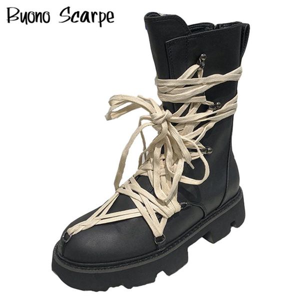 boots goth platform women's motorcycle spring autumn fashion casual female shoes mid-calf zipper laces handmade ladies, Black
boots goth platform women's motorcycle spring autumn fashion casual female shoes mid-calf zipper laces handmade ladies, Black