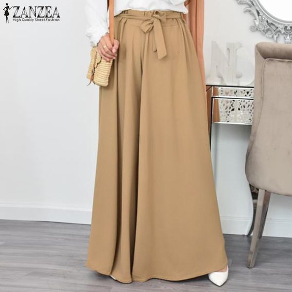 women's pants & capris zanzea elegant women wide leg autumn high waist solid long trousers loose streetwear palazzo robe casual flare p, Black;white
women's pants & capris zanzea elegant women wide leg autumn high waist solid long trousers loose streetwear palazzo robe casual flare p, Black;white