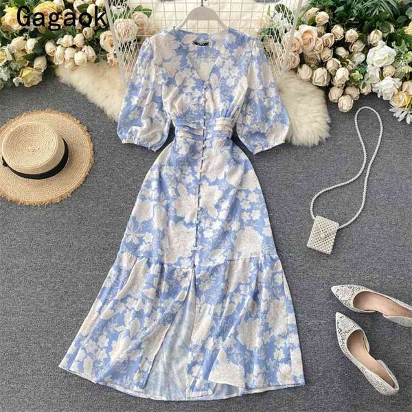 woman dress summer v-neck puff sleeve button beach style midi dresses slim fashion wild vestido de mujer 210531, Black;gray
woman dress summer v-neck puff sleeve button beach style midi dresses slim fashion wild vestido de mujer 210531, Black;gray