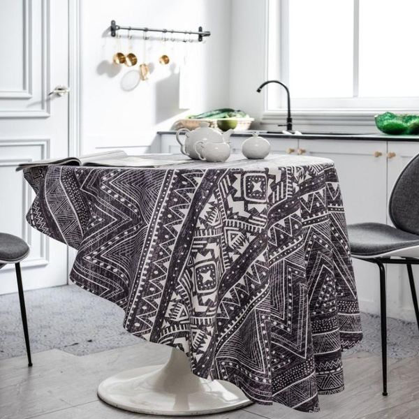 table cloth bohemia cotton line geometric dustproof round tableclothes household coffee tea cover for home dining
table cloth bohemia cotton line geometric dustproof round tableclothes household coffee tea cover for home dining