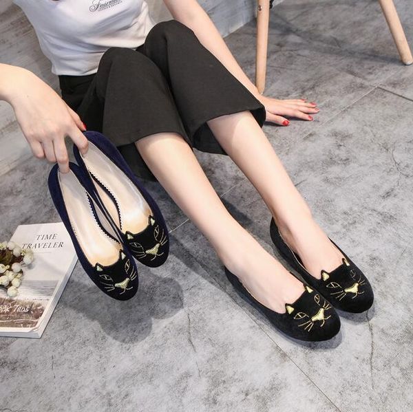 beautiful girl design apartments toe woman shoes moccasins blue zapatillas mujer sliding ladies'casual, Black
beautiful girl design apartments toe woman shoes moccasins blue zapatillas mujer sliding ladies'casual, Black